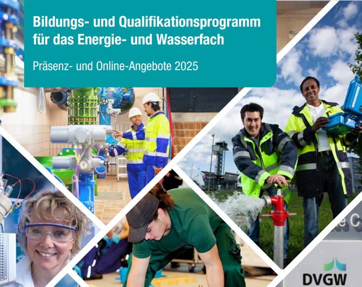 DVGW-Bildungs- und Qualifikationsprogramm 2025