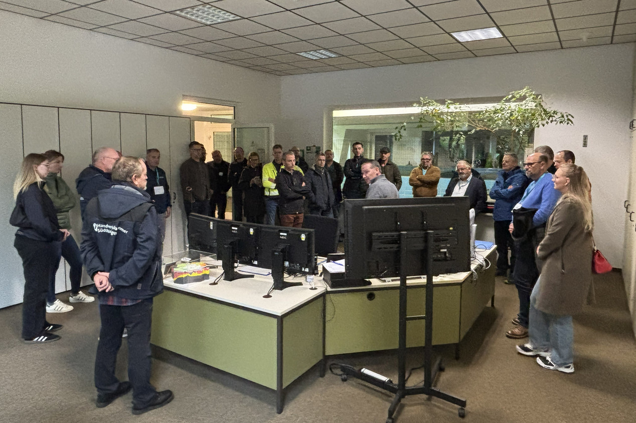 Besichtigung des Wasserwerks in Oldenburg